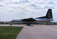85-1608 @ DVN - Golden Knights plane at the Quad Cities Air Show