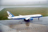 98-0002 @ CID - VC-32A taxiing out for departure on runway 9 - by Glenn E. Chatfield