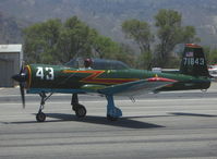 N556TR @ SZP - 1968 Nanchang China CJ-6A, Vedeneev (Ivchenko) MP-14 9 cylinder 360 Hp radial upgrade conversion, taxi - by Doug Robertson