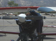 N321JS @ SZP - 1992 Aviat PITTS S-2B, Lycoming AEIO-540, engine maintenance - by Doug Robertson
