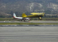 N43300 @ SZP - 1946 Taylorcraft BC-12D Continental A&C65 65 Hp, takeoff climb Rwy 22 - by Doug Robertson