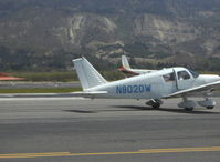 N8020W @ SZP - 1965 Piper PA-28-180 CHEROKEE, Lycoming O&VO-360 180 Hp, taxi - by Doug Robertson