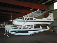 C-GKJB @ CYKZ - Cessna 185 floatplane at Buttonville, Toronto - by Pete Hughes