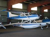 C-GAFK @ CYKZ - Cessna 185 floatplane at Buttonville, Toronto - by Pete Hughes