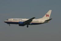 LN-TUI @ BRU - arrival of flight SK4743 from Oslo - by Daniel Vanderauwera