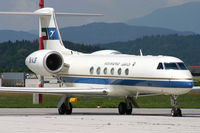 9K-AJF @ KLU - Special visitor in KLU due to OPEC-conference in Carinthia