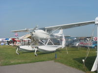 N680H @ CYOO - N680H Cessna 182 floatplane at Canadian Aviation Expo, Oshawa - by Pete Hughes