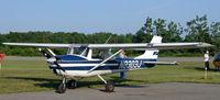 N8303J @ KBQR - Jim's trusty 150- at the EAA Fly-In picnic