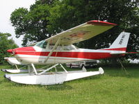 CF-PBN @ CNJ4 - CF-PBN Cessna 172 on  floats at Orillia - by Pete Hughes