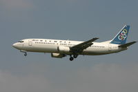SX-BKD @ BRU - flight OA145 is descending to rwy 25L