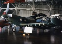 N481PE @ FFO - Piper Enforcer at the National Museum of the U.S. Air Force - by David Chatfield via Glenn E. Chatfield