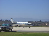 N379JG @ CMA - 1981 Swearingen SA-226-T(B) MERLIN IVA, two Airesearch TPE331 940 shp each, deplaning - by Doug Robertson