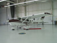 N22188 @ KIDP - In the delivery hangar at Independence. This is obviously a brand new 206, not a 1968 150! - by Brian thompson