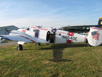 N8640E @ I74 - Grimes flying lab at Urbana, OH.  Instigator of numerous reported UFO sightings over several decades. - by Bob Simmermon