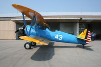 N1943H @ C77 - Stearman - by Mark Pasqualino