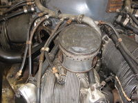 44-85813 @ I74 - Piston from the Wright R1820 engine. - by Bob Simmermon