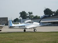 N4923K @ I74 - Bill Kauffman's Navion at Urbana, OH - by Bob Simmermon