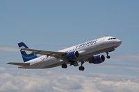 OH-LXK @ VIE - Finnair A320 takeoff at RWY34 - by Dieter Klammer