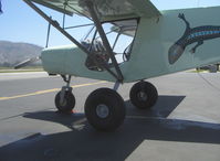N533Z @ SZP - 2003 Kube Zenith CH 701 STOL, Rotax 912ULS 100 Hp, the Green Lizard's three big sticky feet - by Doug Robertson