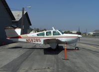 N5828S @ SZP - 1964 Beech S35 BONANZA, Continental IO-520-B 285 Hp - by Doug Robertson