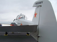 N55MY @ KFTG - Back left view.