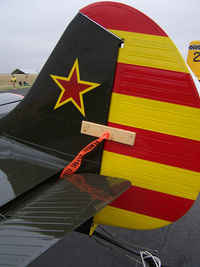 N352TW @ KFTG - Tail Detail