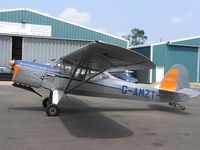 G-AMZT @ EGTB - Auster Aiglet Trainer at Booker