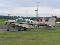 G-BSEY @ EGBE - Beech A36 Bonanza at Coventry/Baginton airport