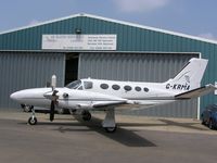 G-KRMA @ EGTB - Cessna 425 at Booker