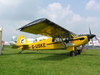 G-USKE @ EGTB - Aviat A-1B Husky exhibited at Aero Expo 2007 - by Simon Palmer