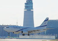 4X-EKD @ VIE - El-Al on final off RWY16 - by Dieter Klammer