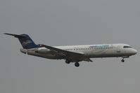 I-ALPX @ ATH - Alpi Eagles Fokker 100 - by Yakfreak - VAP
