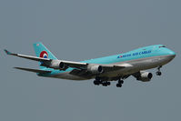 HL7601 @ VIE - Korean AIr Boeing 747-400F - by Yakfreak - VAP