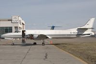 C-GCAW @ YYC - Swearingen Metro - by Andy Graf-VAP