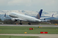 N14115 @ EGCC - Continental - Taking Off - by David Burrell