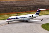 N821CA @ CID - Taxiing to the gate - by Glenn E. Chatfield