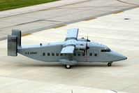 94-0311 @ CID - C-23B Sherpa parking at Landmark FBO
