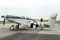 N2251D @ DPA - P-51D on the JA Air Center Ramp