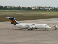 D-AEWA @ EDDT - BAe 146-300/Lufthansa Regional/Berlin-Tegel - by Ian Woodcock