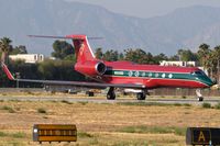 N500RD @ VNY - Oakmont Corporation 2006 Gulfstream G-V-SP (G500) starting takeoff roll on RWY 16R enroute to San Diego Int'l (KSAN).
