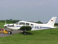 D-EGLA @ EGTB - PA-28 displayed at Aero Expo 2007