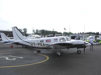 OY-PKA @ EGTB - Seneca V exhibited at Aero Expo 2007