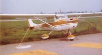 N8389G @ LHQ - Dad's 150 was always tied down solid, but that didn't make any difference to the tornado that destroyed her.  See LHQ (OH) in my Airport folder.