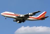 N705CK @ JFK - Classic freighter arrival.