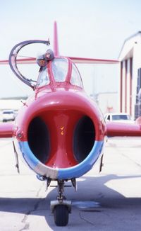 N905DM @ CID - The business end of a MiG-17T - by Glenn E. Chatfield