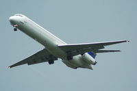 YR-MDL @ EGCC - MD-82 - Landing - by David Burrell