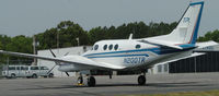 N200TR @ DAN - 1984 Beech C90A in Danville Va. - by Richard T Davis