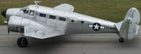 N45GC @ DAN - 1954 Beech C-45H in Danville Va. - by Richard T Davis