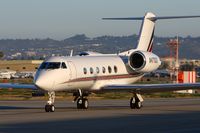 N475QS @ VNY - Harman International Industries N475QS taxiing to RWY 16R for departure to Teterboro (KTEB) in nice evening light.