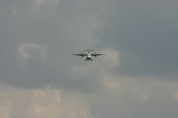 OY-NCE @ BRU - on approach to rwy 25L